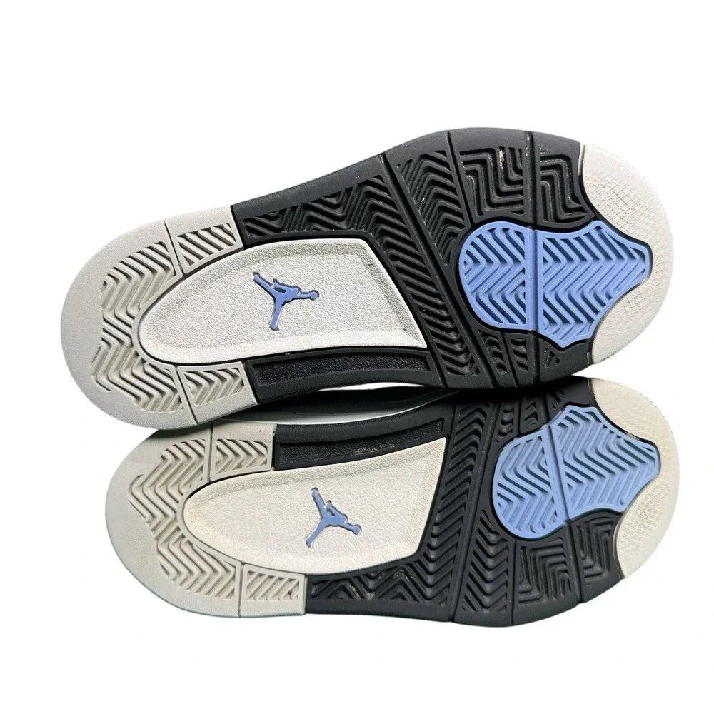Jordan 4 Retro University Blue TD Toddler Shoes BQ7669-400 Size 12C‎